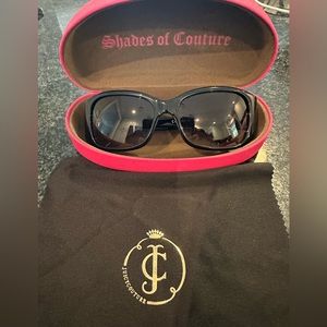 Juicy Couture Sunglasses with hot pink case